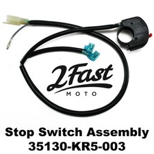 Engine Stop Switch Assembly for Honda Reflex 200 TLR200 '86-87  35130-KJ2-670