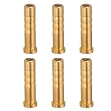 6 Packs 50 Grain Archery Arrow Brass Insert for 244/ 6.2mm Carbon Arrows