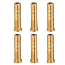 6 Packs 50 Grain Archery Arrow Brass Insert for 244/ 6.2mm Carbon Arrows