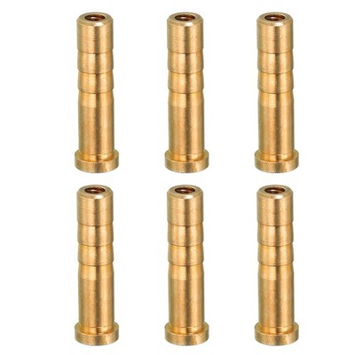 6 Packs 50 Grain Archery Arrow Brass Insert for 244/ 6.2mm Carbon Arrows