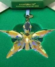 Swarovski Crystal 2025 ANNUAL EDITION 130TH Anniversary ORNAMENT