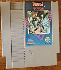 Trojan NES Nintendo Capcom Tested Working Authentic Cartridge