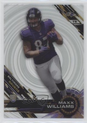 2015 Topps High Tek Pattern 2 Spiral/Dots Maxx Williams #49 Rookie RC 6mb