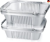 30 StüCk Grill Aluschalen, Alu Grillschalen, Alu Tropfschalen, Auflaufform Mit D