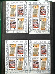 Turkish Republic of Northern Cyprus 1982 4 of Europa, Sc. 114, MNH, OG, Superb