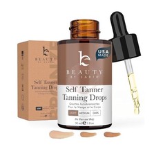 Gotas bronceadoras para el cuerpo, oil para uso personal para bronceado falso