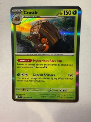 Crustle - Rare SV10: Destined Rivals 012/182 NM holo | eBay