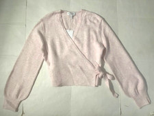 & OTHER STORIES Pink Wrap Cardigan Sweater sz XS Balletcore NWT Ballet