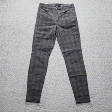 American Eagle Outfitters Plaid Super Stretch Pants Women's Size 4 Regular