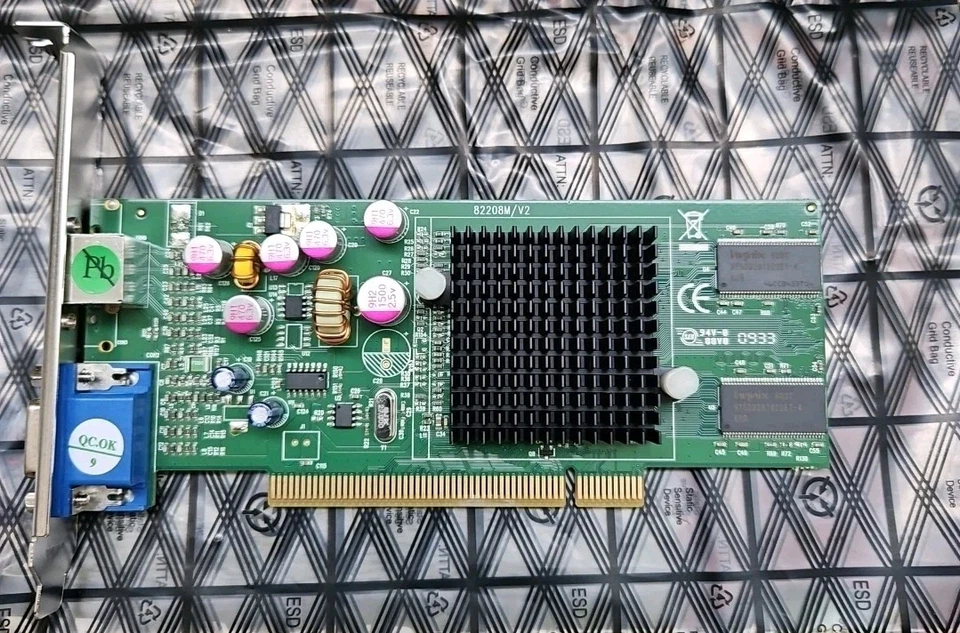 Jaton NVIDIA GeForce MX4000 64MB PCI Graphics Card- Video-208PCI-64Twin - Image 2 of 4