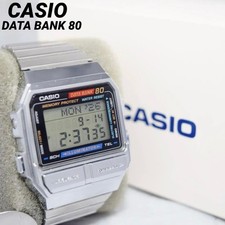 Complete/mint condition/early model/purchased in 1996 Casio DATA BANK 80 with ne