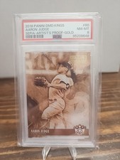 2018 Panini Diamond Kings -Sepia Variation Aaron Judge #80 Artist Proof Gold /99
