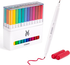 Image of Dual Tip Pens for Cricut Maker 3/Explore Air 2/Air, Dual Tip Marker Pens Set of 