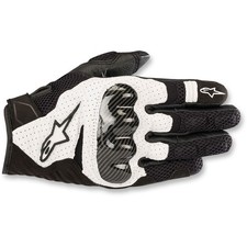 Alpinestars SMX-1 Air V2 Gloves - Black/White - Medium 3570518-12-M