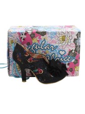 Irregular Choice Women's Heels UK 7 Black Floral 100% Other Court