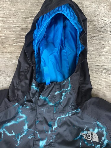 The North Face Blue Black Hyvent Jacket Youth Boys size 10/12 M Medium - Picture 6 of 14