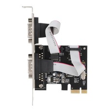 PCI-E PCI Express To Dual Serial DB9 RS232 2 Port Controller Adapter Card✈