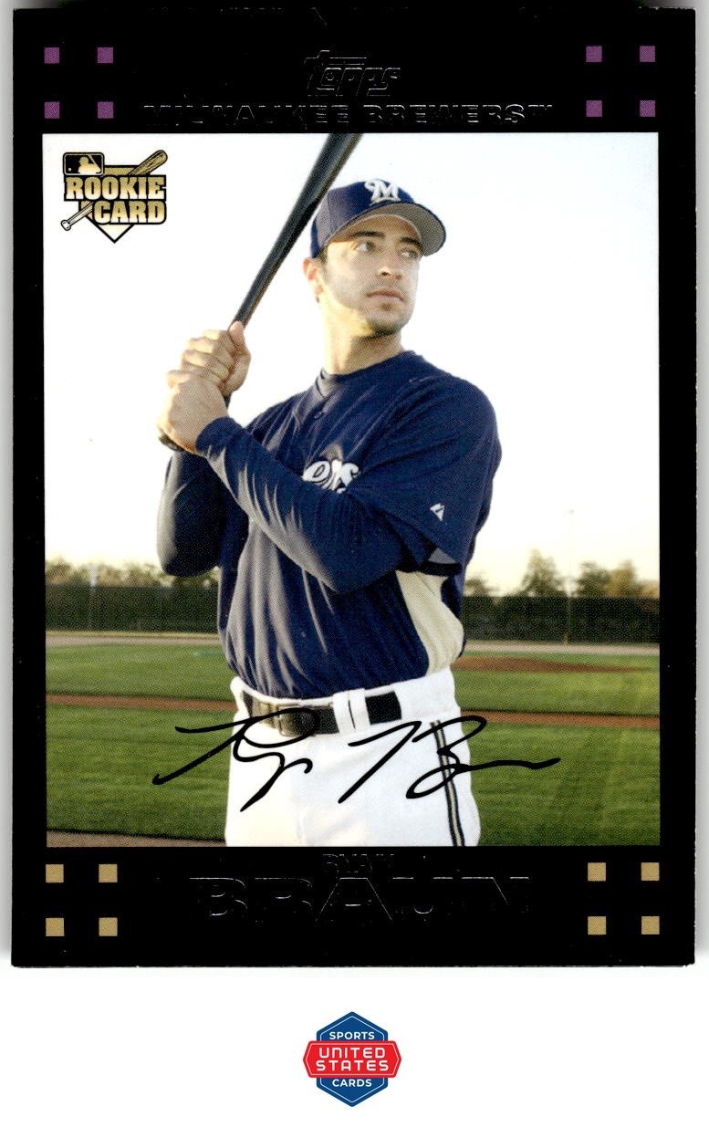 2007 Topps #14 Ryan Braun Rookies