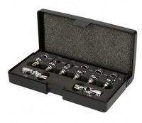 "Ks Tools 1/4\" Chromeplus Bit-Stecknuss-Satz Mit Gelenk Torx, 8-Tlg T8-T40"