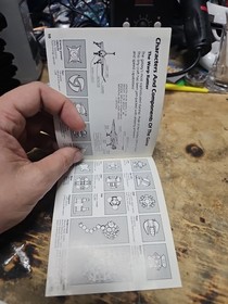 Gradius NES originale Nintendo solo manuale autentico