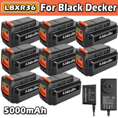 For Black Decker 40V 5.0AH Battery 40Volt Max Lithium LBX2040 LBXR36 LST136