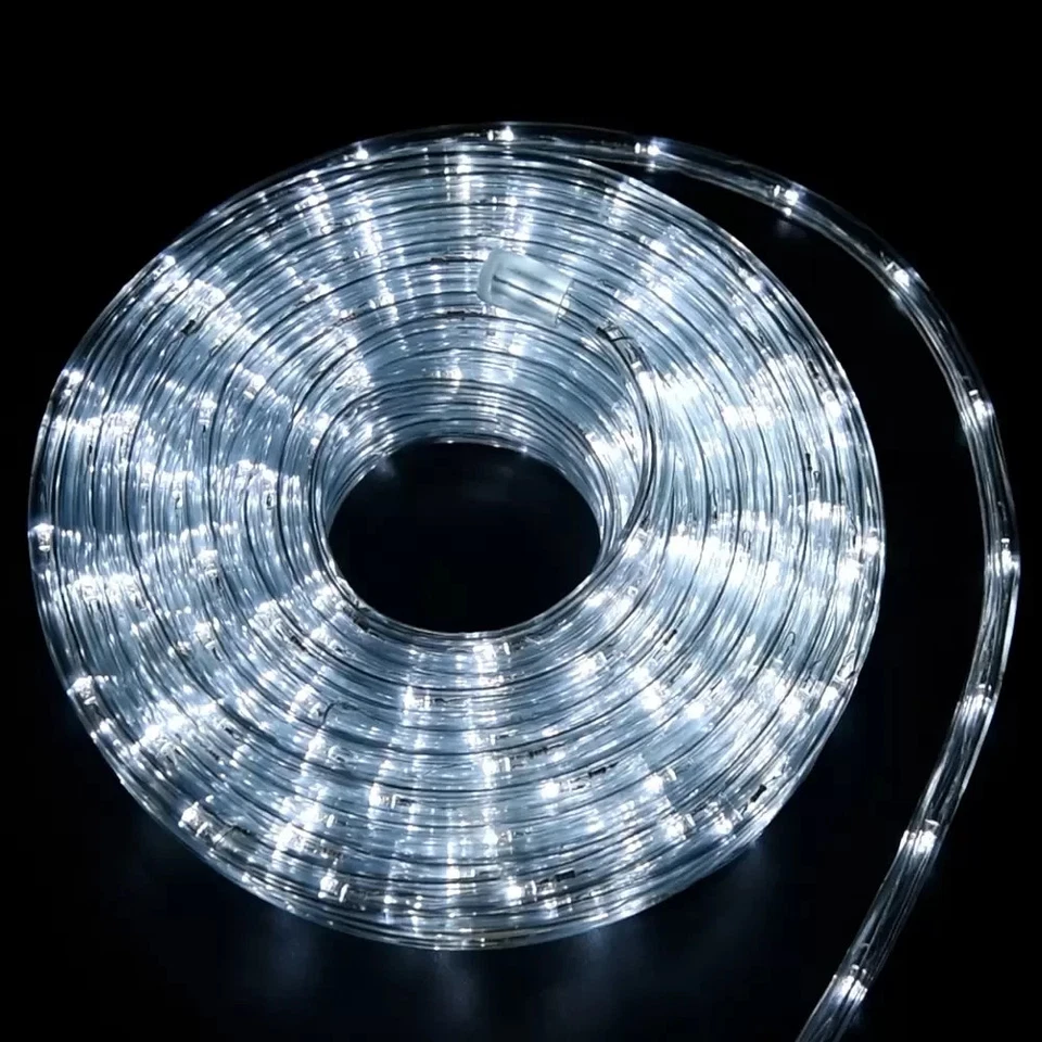 Tubo luminoso 50 metri da esterno da 1000 Led Bianco Freddo Wisdom - Immagine 4 di 4