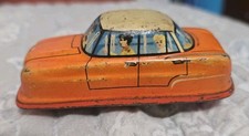 TECHNOFIX MERCEDES BENZ CAR TIN WIND UP PART WORKS 1960s W. GERMANY