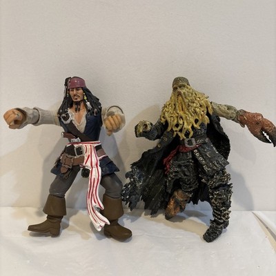 Captain Davy Jones Jack Sparrow Pirates Of Caribbean Action Figure Toy Figurine