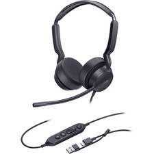 Yealink 1308195 UH42 Dual USB Headset USB-C/A Teams Certified
