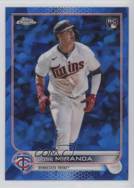 2022 Topps Chrome Update Sapphire Edition Jose Miranda #US120 0o3x