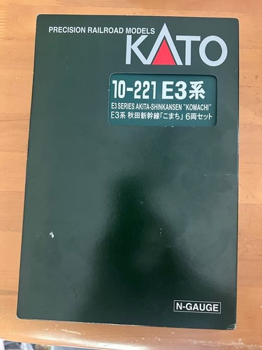 Kato N Gauge E3 System Akita Shinkansen Komachi 6 Car Set 10221 Model Railroad | Condition: Usado