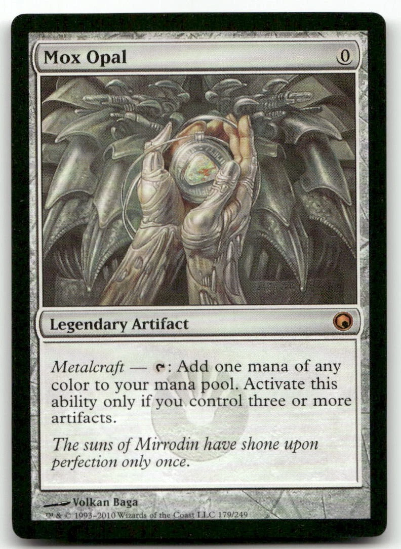 Mox Opal Magic: The Gathering Individual Trading Card Games for