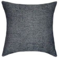 Sunbrella® Chartres Sooty Pillow: Indoor/Outdoor Decorative Pillow, USA Made