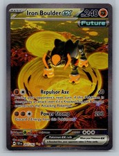 Iron Boulder ex Holo Special Illustration Rare SV05: Temporal Forces 207/162 NM on eBay
