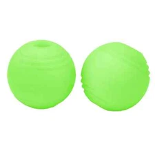 2Pk Sm 2 1/2 “ Glow Ball Dog Toy -Night Or Day Play