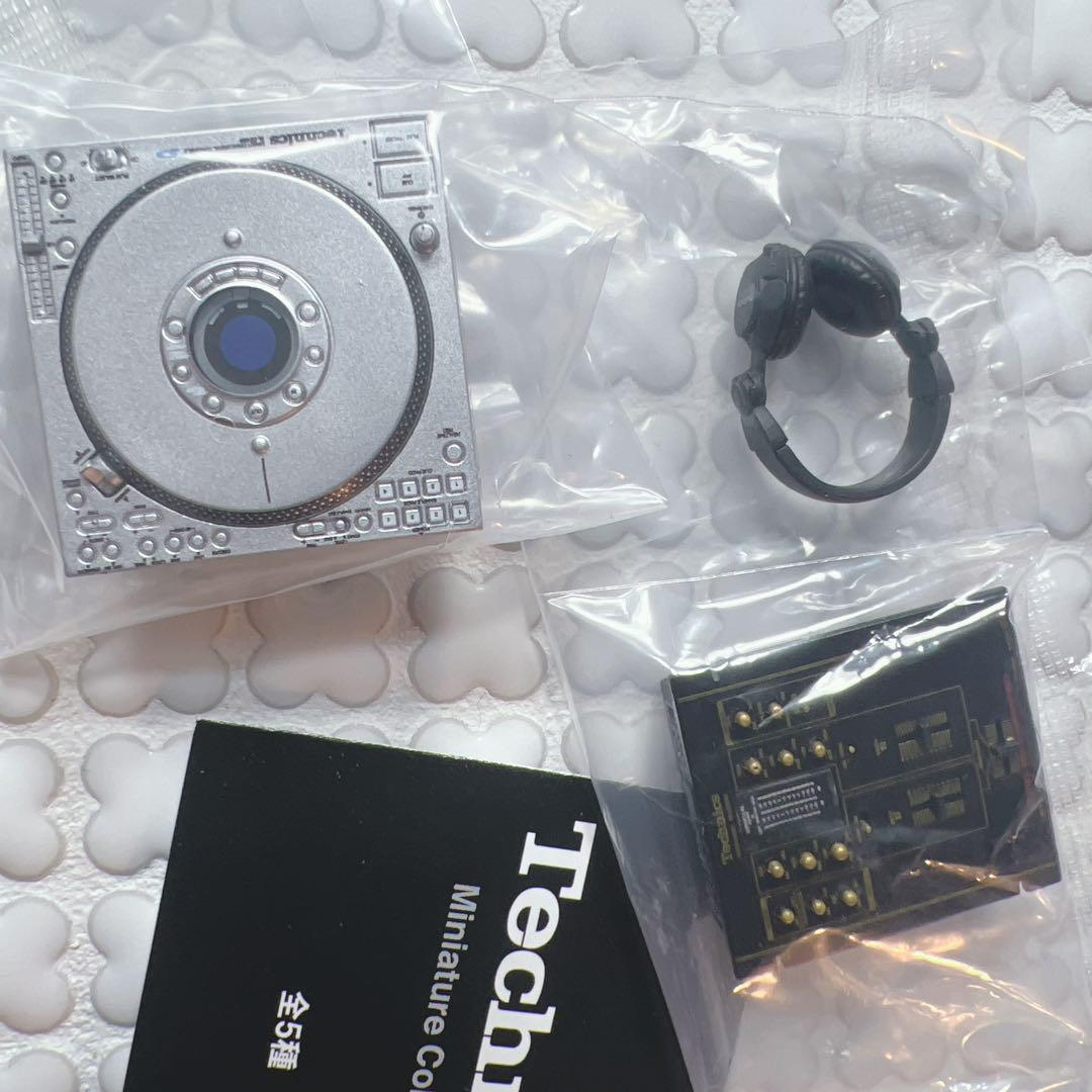 【中古】トレーディングフィギュア 全5種セット 「Technics ミニチュアコレクション BOX版」