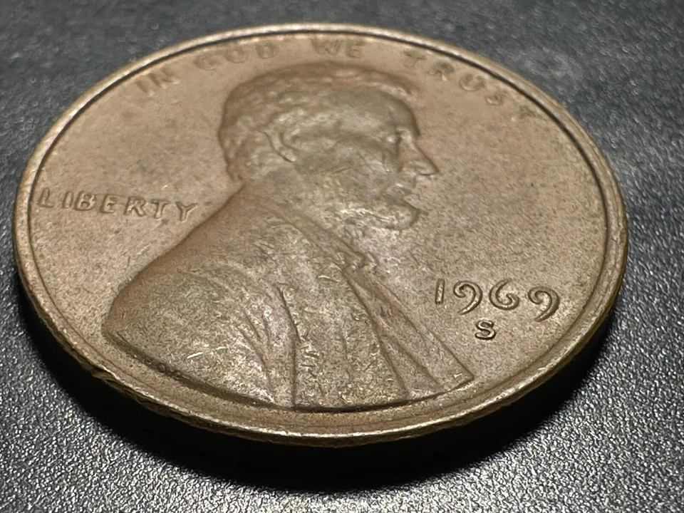 1969 S Mint Mark  Penny Floating Roof. D.D.O - Image 3 of 4