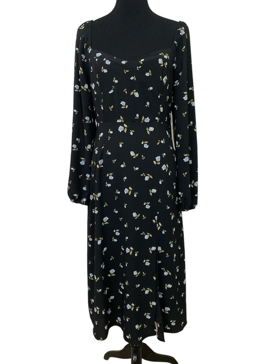 chinese dress ladies Ruched Bodycon Midi Dress Black / Xs main image 1