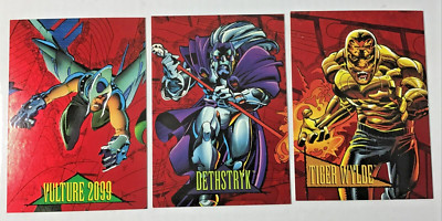Marvel 1993 Red Foil Cards Lot of 3 #2 #8 #9 2099 Sky Box | eBay