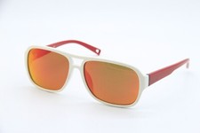 NAUTICA N6204S 110 WHITE RED AUTHENTIC SUNGLASSES FRAMES 59-15