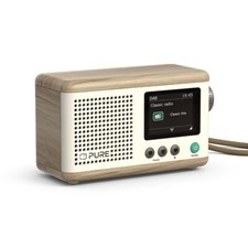 PURE Radio Digitale Portatile DAB+ e FM Bluetooth 5.3 Rovere 253799