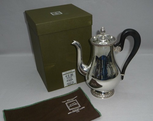 CHRISTOFLE Paris Caffettiera Malmaison Caffettiera NUOVA IMBALLO ORIGINALE Caffettiera - Foto 3 di 7