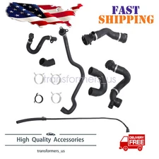 Radiator Coolant Water Hose Pipe Kit (7 Hoses) for BMW E90 128i 328i (07-11) N51