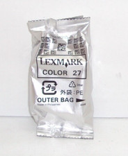 New Genuine Lexmark 27 Ink Cartridge X Series X1150 X1155 Z Series Z25 Z33
