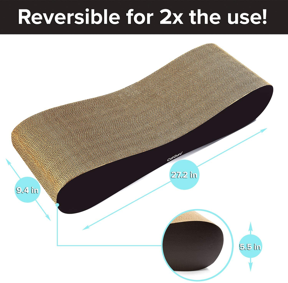 Cat Scratcher Lounge, Reversible Cat Scratching Board, Cardboard Cat Scratcher, eBay