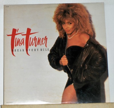 Tina Turner - Break Every Rule - 1986 Vinyl LP Record Album - Excellent
