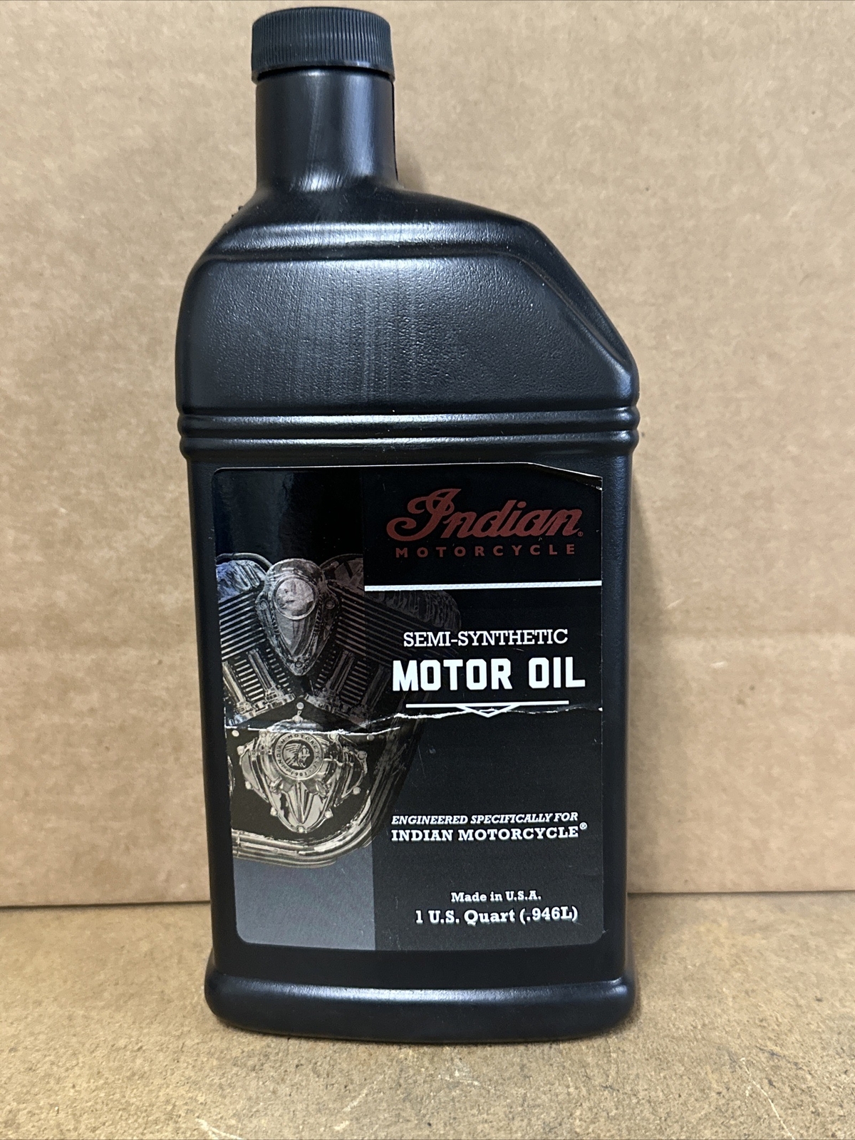 20W40 SemiSynthetic OEM Motor Oil, Indian Thunderstroke ® 111/116 Air