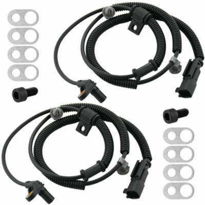 (2) Front ABS Sensor for Ford F-150 Expedition Lincoln Navigator 2WD TX A15