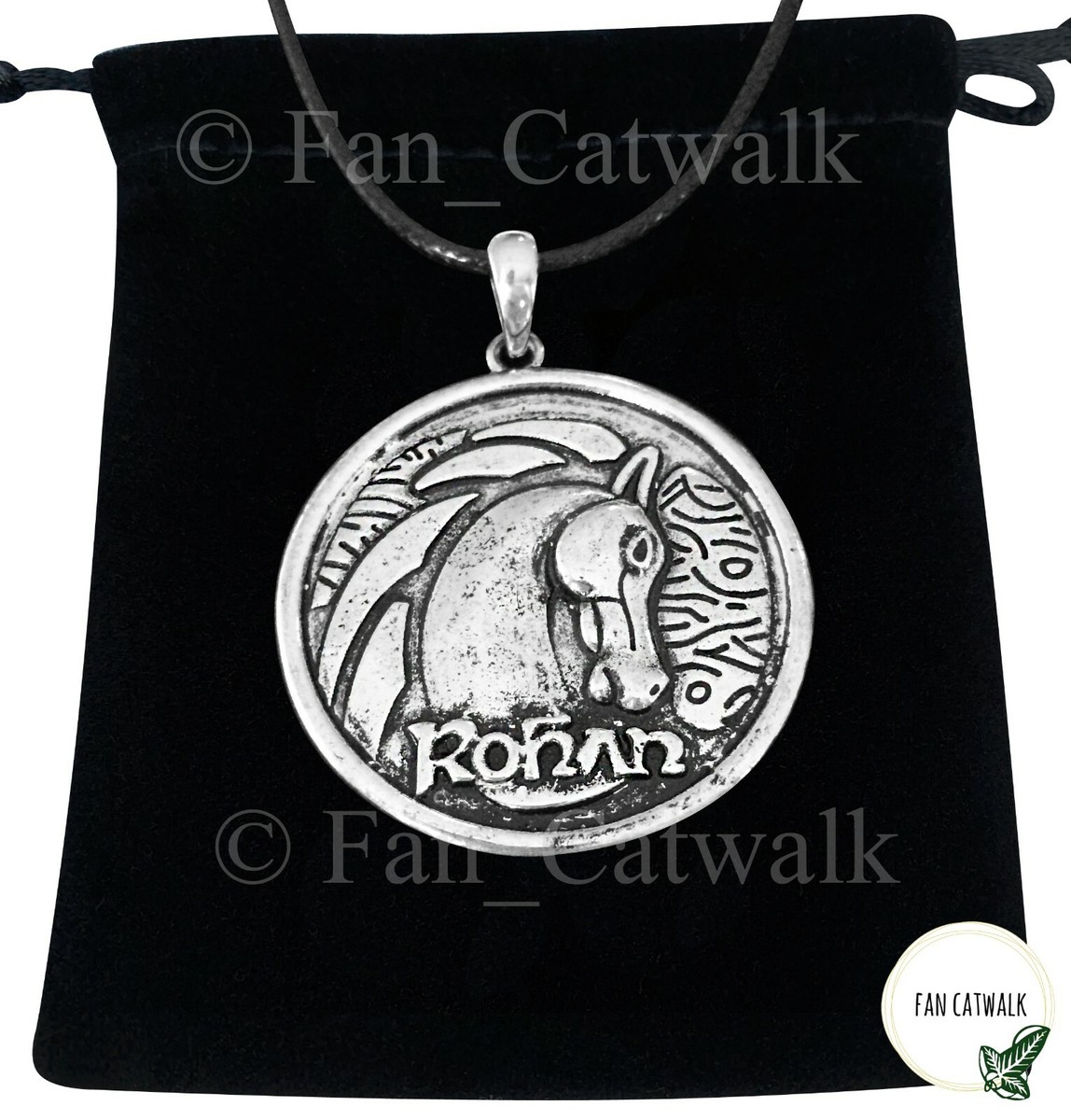 Rohan Necklace Eowyn Horse LOTR Lord of the Rings Shieldmaiden