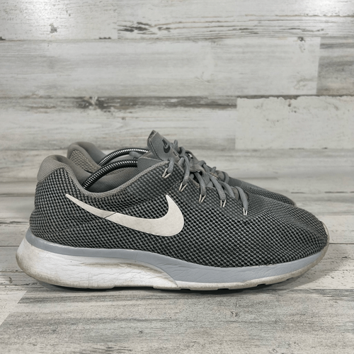 Nike Mens Tanjun Racer 921669-001 Running Shoes Gray Lace Up Size 11